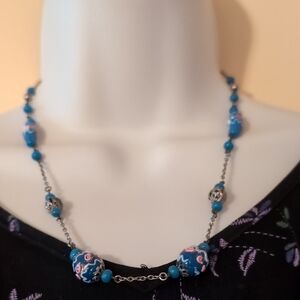 Vintage Venetian  Beaded Necklace